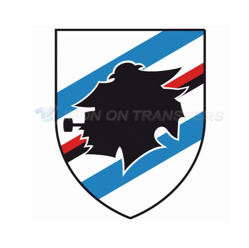 Sampdoria Iron-on Stickers (Heat Transfers)NO.8466